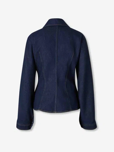 Agolde Regenerated Cotton Devon Shirt In Blue