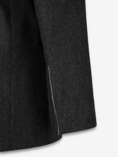 Peserico Wool Blazer In Black