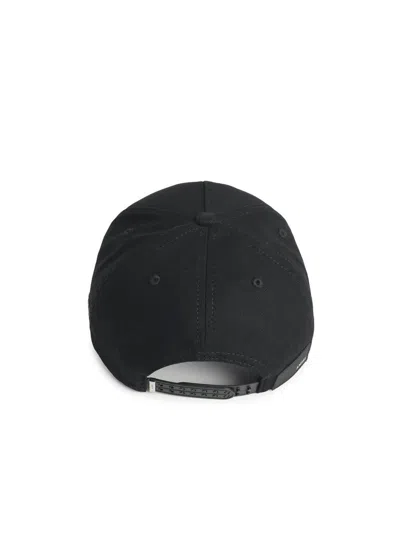 Amiri Cotton Cap Curved Brim In Black
