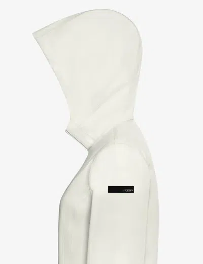Rrd Montecristo Hooded Coat In White