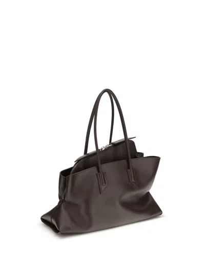 Attico The  Shoulder Bags In Brown