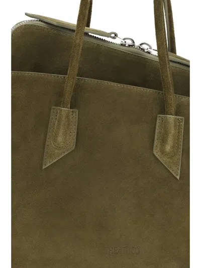Attico The  Shoulder Bags In Brown