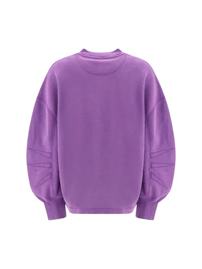 Attico The  Sweatshirts In Purple