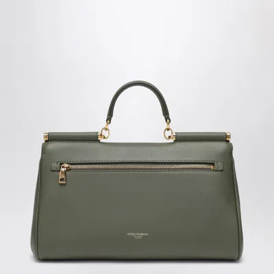Dolce & Gabbana My Sicily Handbag In Military In Green