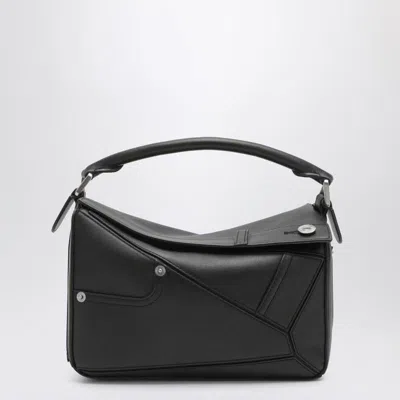 Loewe Small Puzzle Bag In Vintage Panta In Black