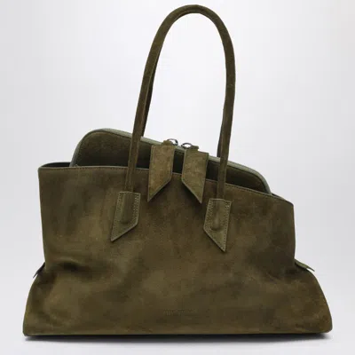 Attico La Passeggiata Medium Shoulder Bag In Green