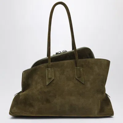 Attico La Passeggiata Medium Shoulder Bag In Green