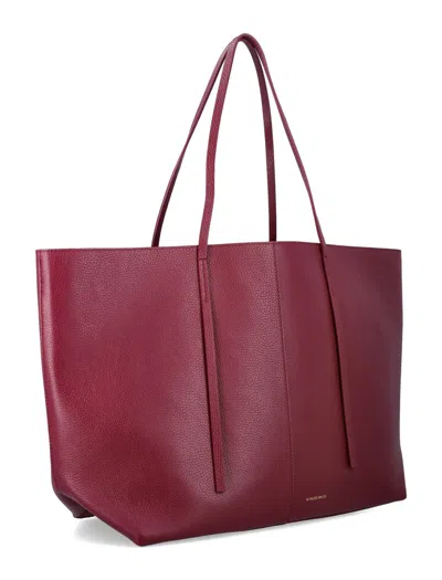 By Malene Birger Abilla Tote East West In Burgundy