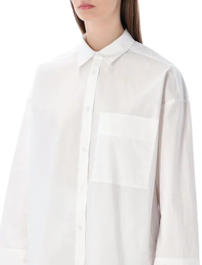 By Malene Birger Derris Oversized Shirt In White