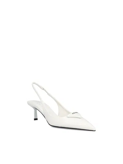 Prada Low Shoes In White