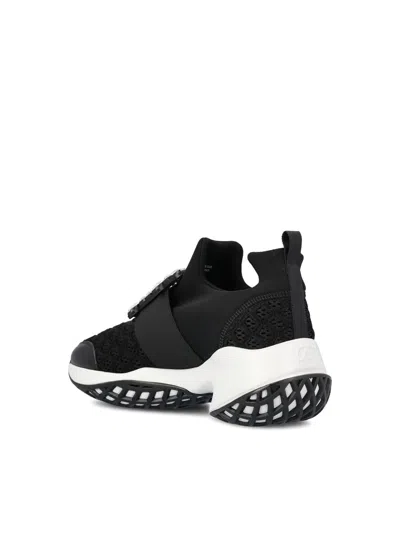 Roger Vivier "viv' Run" Sneaker In Black