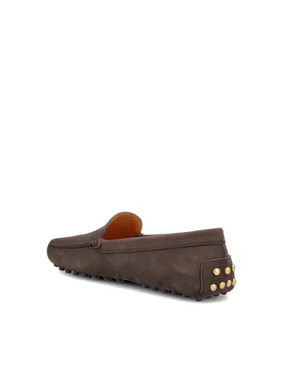 Tod's Low Shoes In Brown