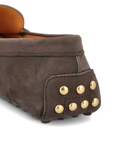 Tod's Low Shoes In Brown