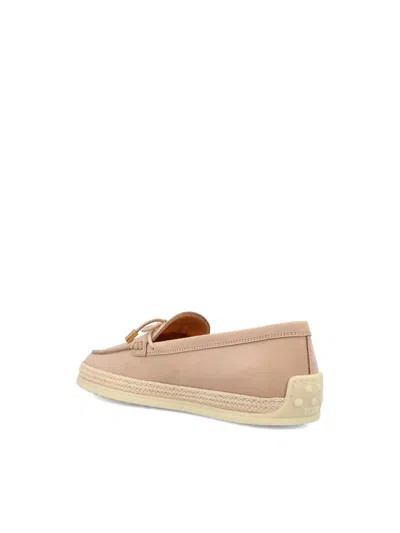 Tod's Low Shoes In Pink