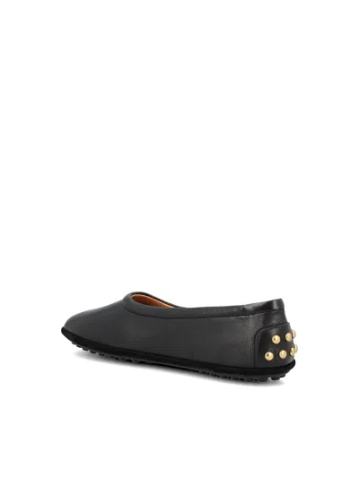 Tod's Low Shoes In Black