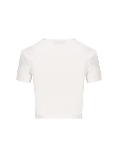Fendi T-shirt And Polo Shirt In White