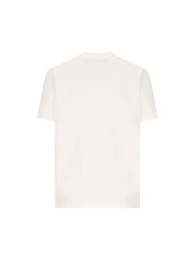 Fendi Itina Patch Crewneck T-shirt In White