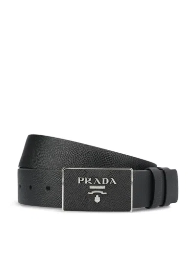 Prada Belts In Black