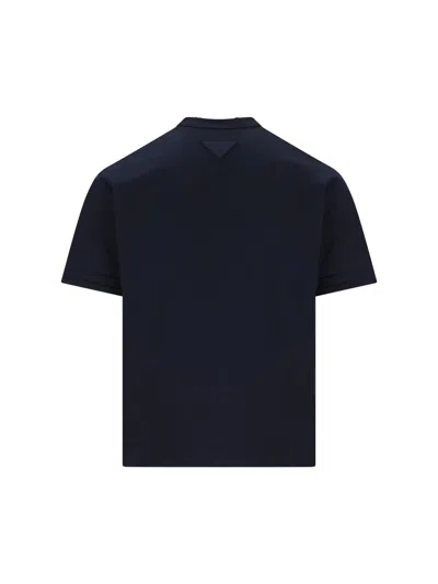 Prada Reversible Cotton T-shirt In White