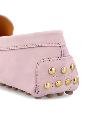Tod's Low Shoes In Pink