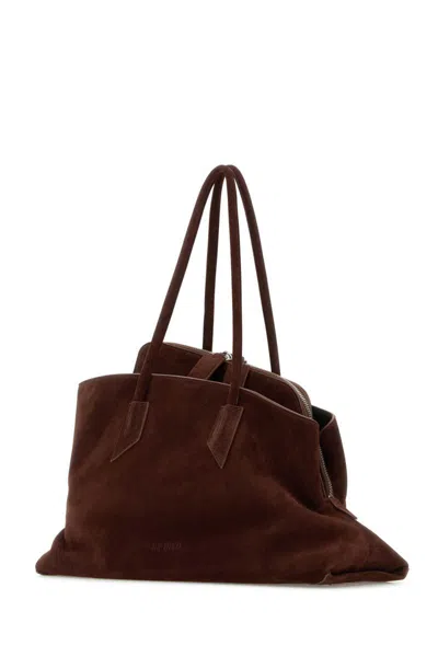 Attico The  Handbags. In Brown