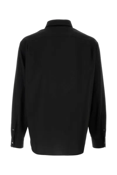 Loewe Button-fastening Shirt In Black