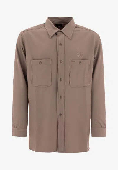 Needles Shirt Professional Chest Pockets In Brown