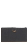 KATE SPADE 'cameron street - stacy' textured leather wallet