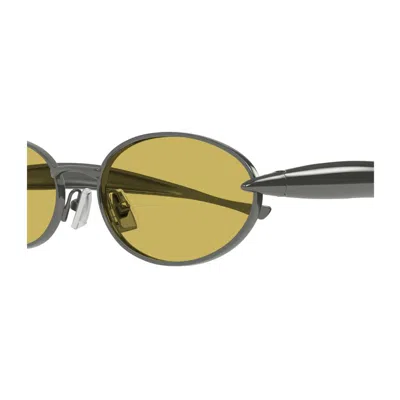 Bottega Veneta Bv1386s Sardine Sunglasses In Gray