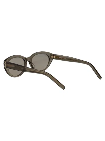 Saint Laurent Sl M148 Sunglasses In Gray