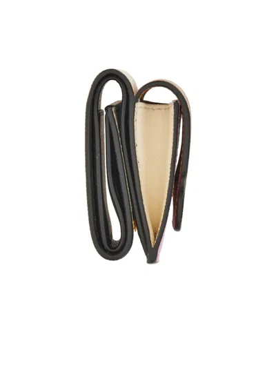 Marni Three Section Wallet Foldable Design In Multi