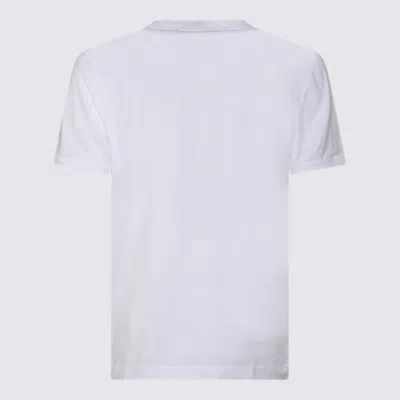 Dolce & Gabbana Embroidered Cotton T-shirt In White