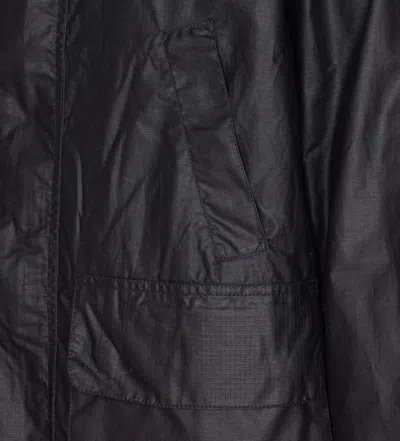 Sunflower Waxed Ripstop Leisure Jacket In Black