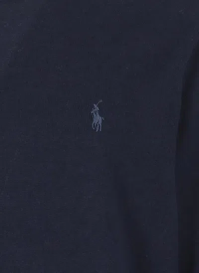 Ralph Lauren Pony Sweater In Blue