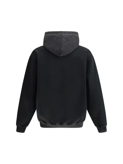 Represent Vintage Black Hoodie With Doberman Graphic And Classic Features In Black