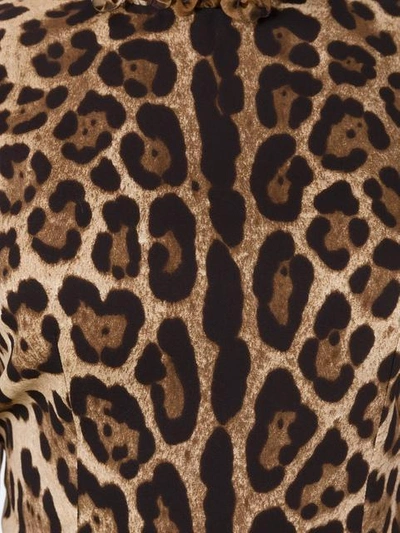 Shop Dolce & Gabbana Leopard Print Blouse