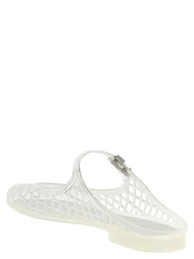 Tory Burch 'mello Mary Jane Jelly' Sabots In White