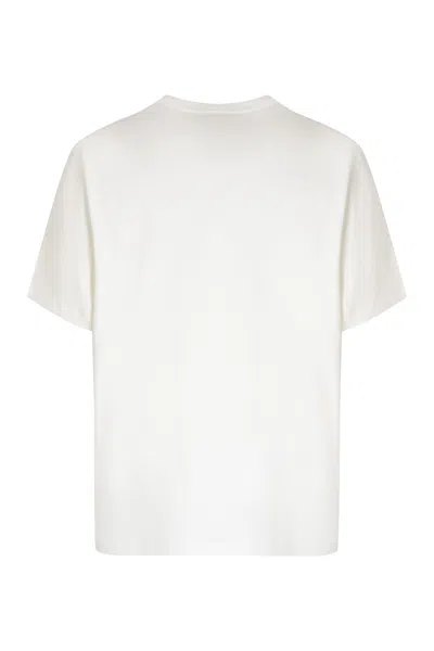 Apc A.p.c. Boxy Cotton Crew-neck T-shirt In Neutral