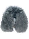 YVES SALOMON marmot fur scarf,SPECIALISTCLEANING