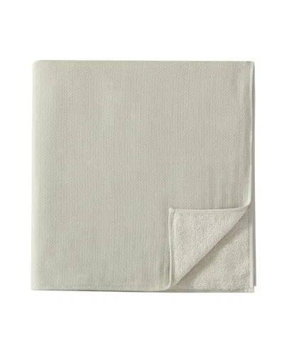 Uchino Natural Dyed Cotton Wash Cloth Towel, 14" X 13" In Brown