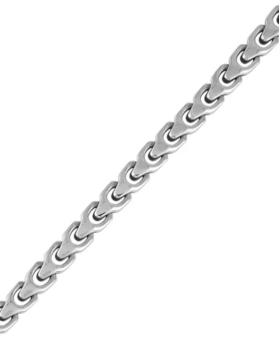 Bulova Men's Link Bracelet In Stainless Steel In Metallic