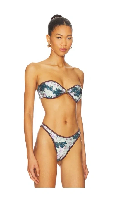 Fae Tallara Bandeau Bikini Top In Multi
