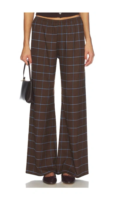 La Ligne Colby Pant In Brown