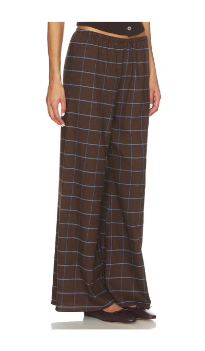 La Ligne Colby Pant In Brown