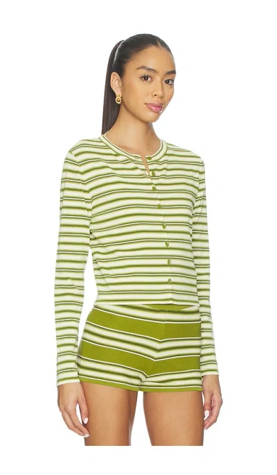 Faithfull The Brand Cinta Cardigan In Gray