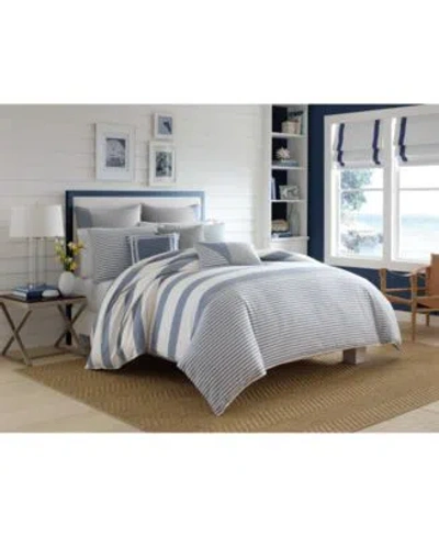 Nautica Fairwater Reversible Duvet Cover Sets In Multi