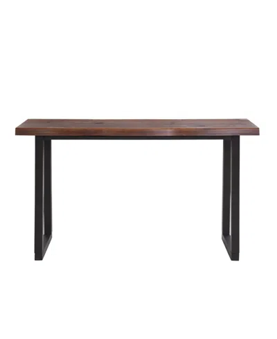 Macy's Steve Silver Jennings 60" Live Edge Wood Sofa Bar Table