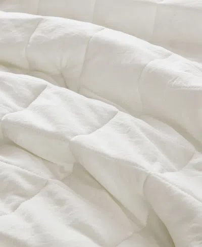 510 Design Phoebe Diamond Quilted Ruffle Edge 3-pc. Comforter Set, King/california King In White