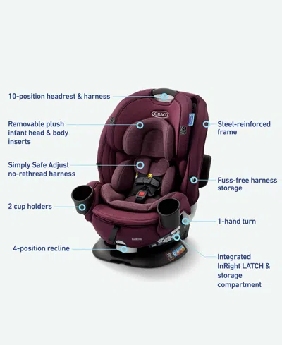 Graco Baby Turn2me 3-in-1 Car Seat In Brown