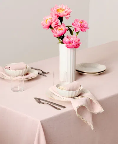 Lenox French Perle 60" X 120" Tablecloth In Pink